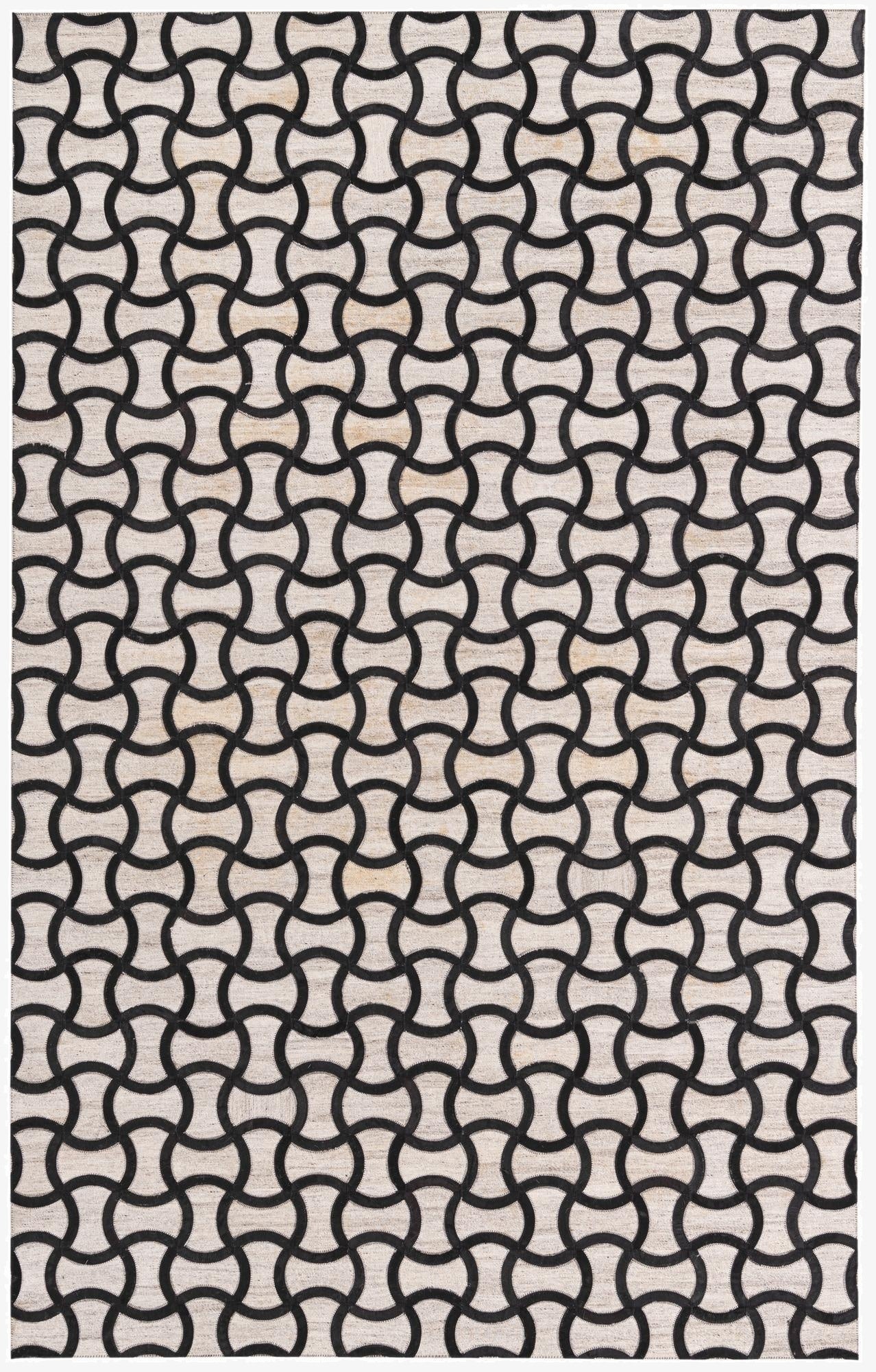 5' x 7' 9 Cowhide Rug