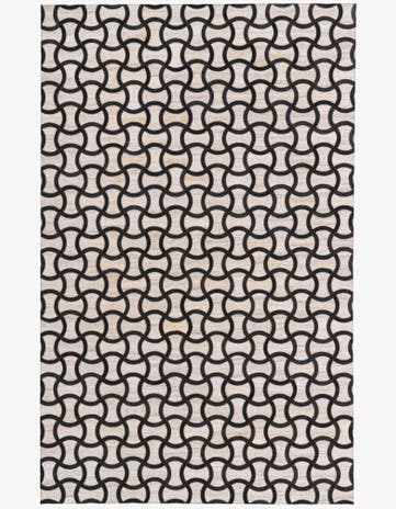 5' x 7' 9 Cowhide Rug