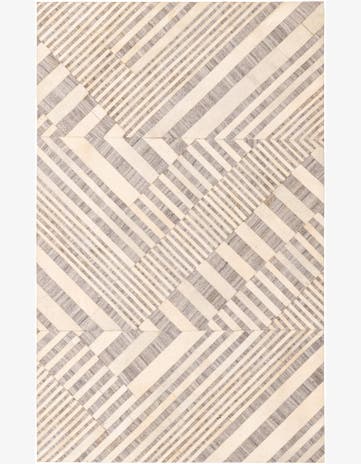 5' 1 x 8' 1 Cowhide Rug