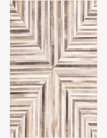 5' 2 x 8' Cowhide Rug