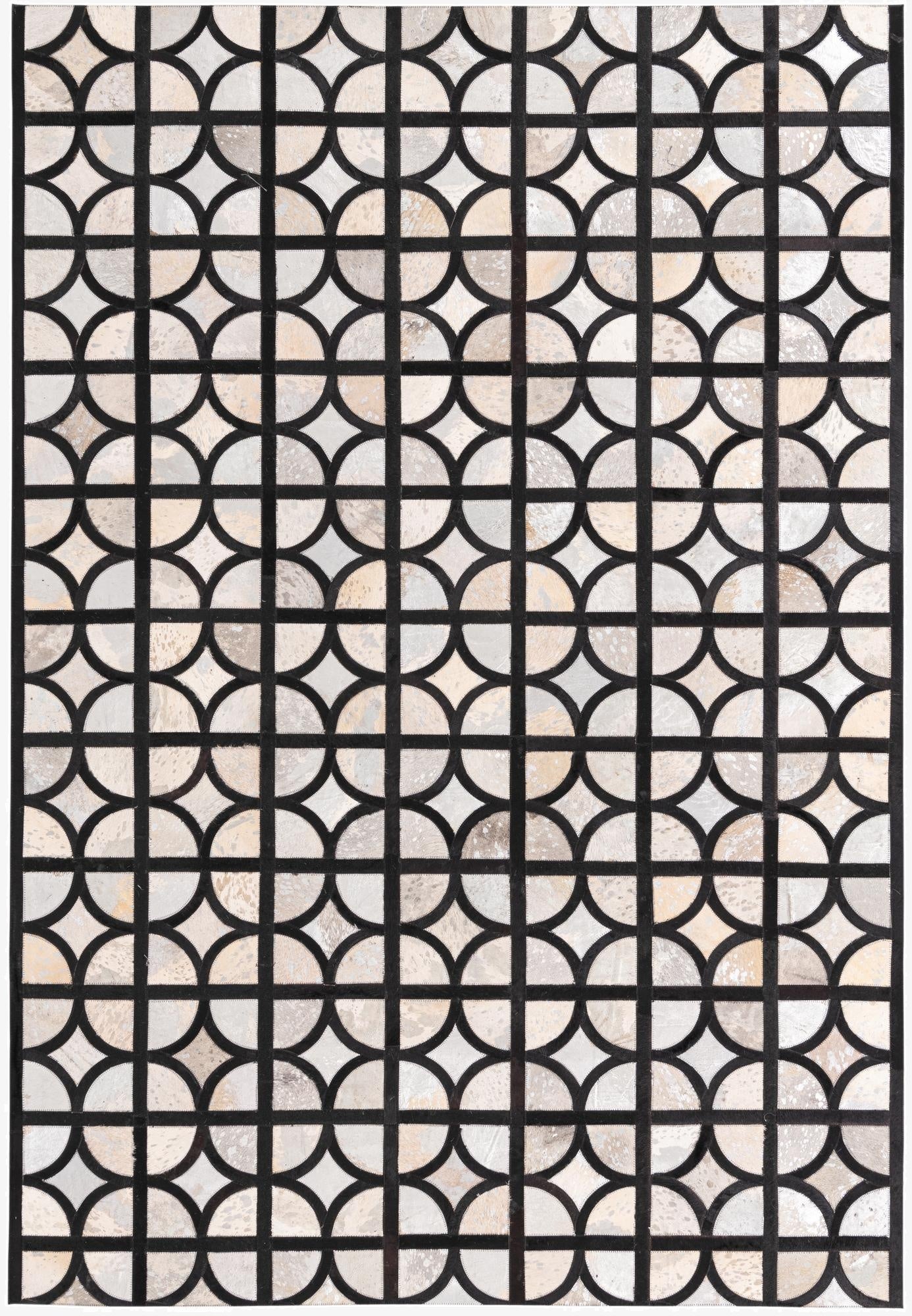 5' 3 x 7' 7 Cowhide Rug