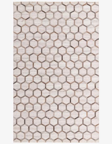 5' x 8' 2 Cowhide Rug