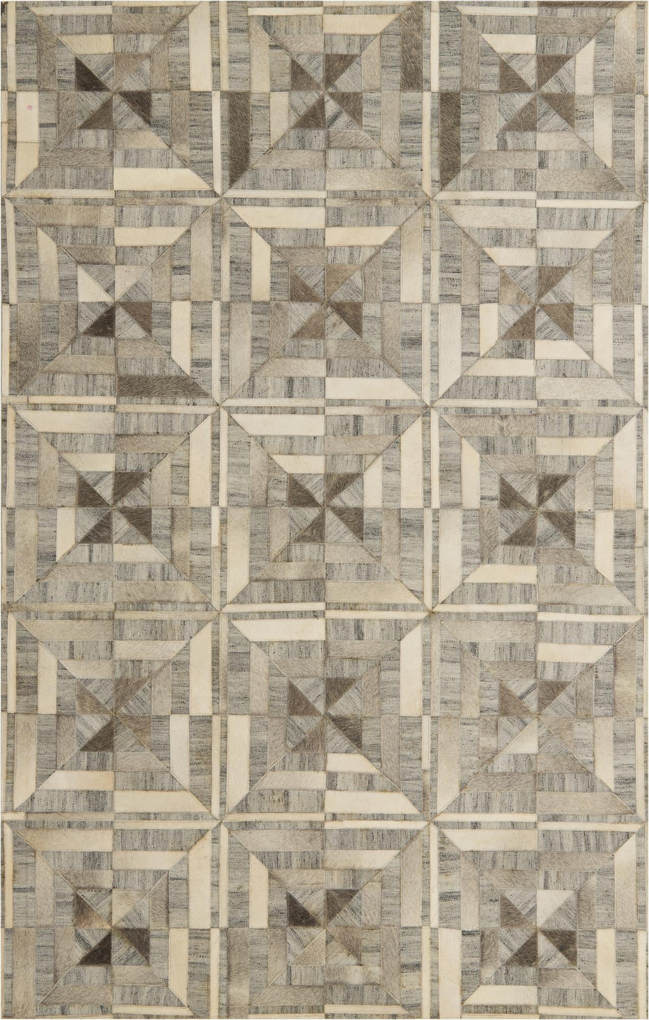 5' x 7' 9 Cowhide Rug