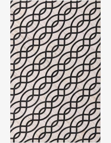 5' x 7' 10 Cowhide Rug