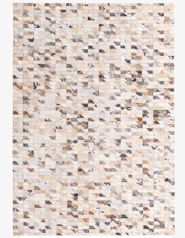 5' 4 x 7' 7 Cowhide Rug