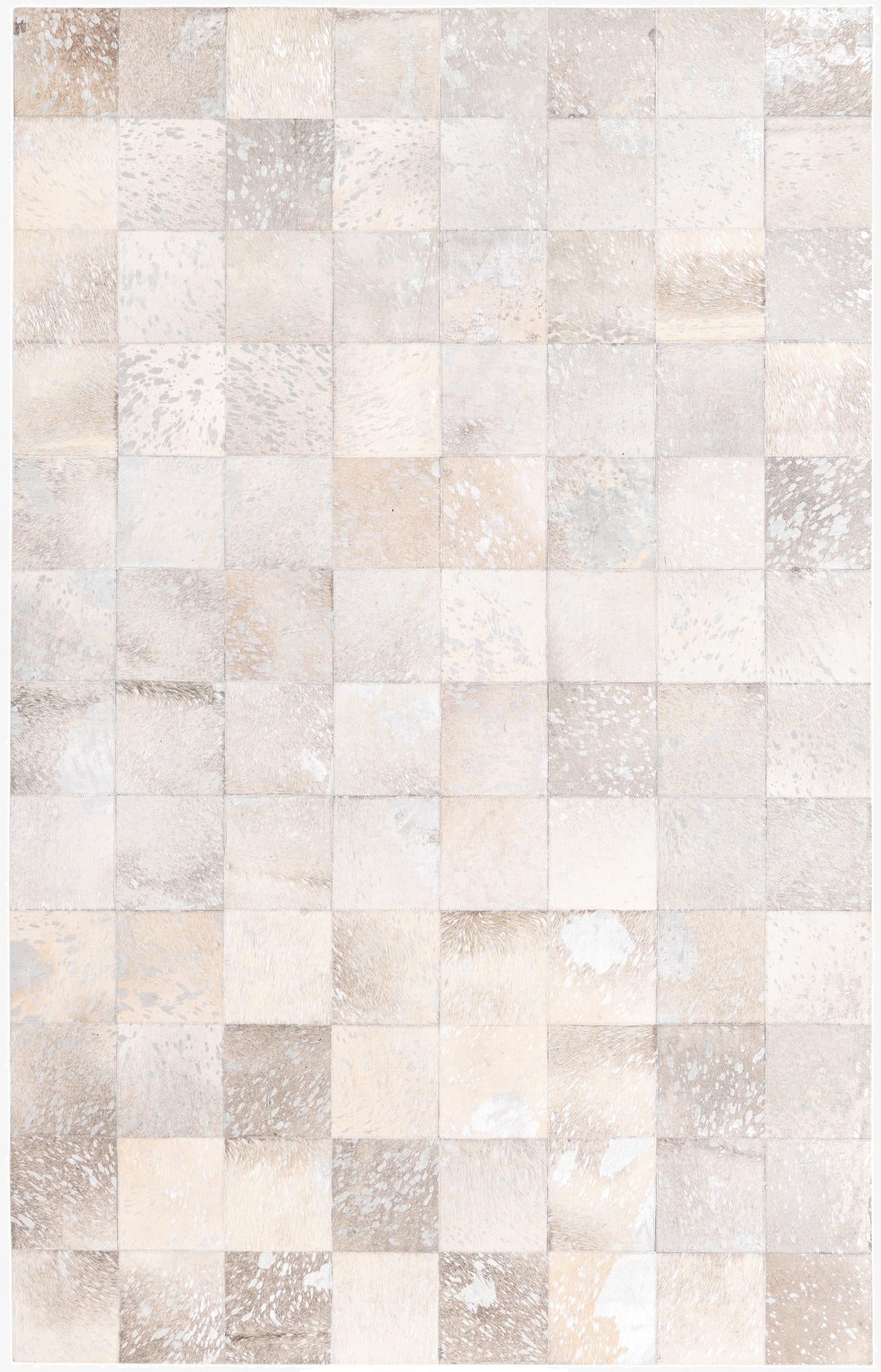 5' 1 x 8' Cowhide Rug