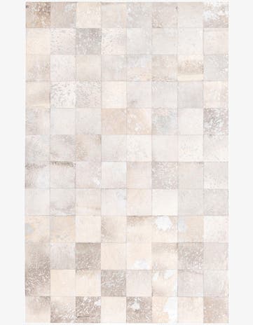 5' 1 x 8' Cowhide Rug