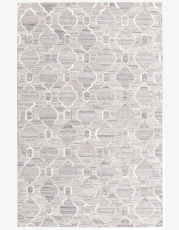 5' 1 x 7' 10 Cowhide Rug