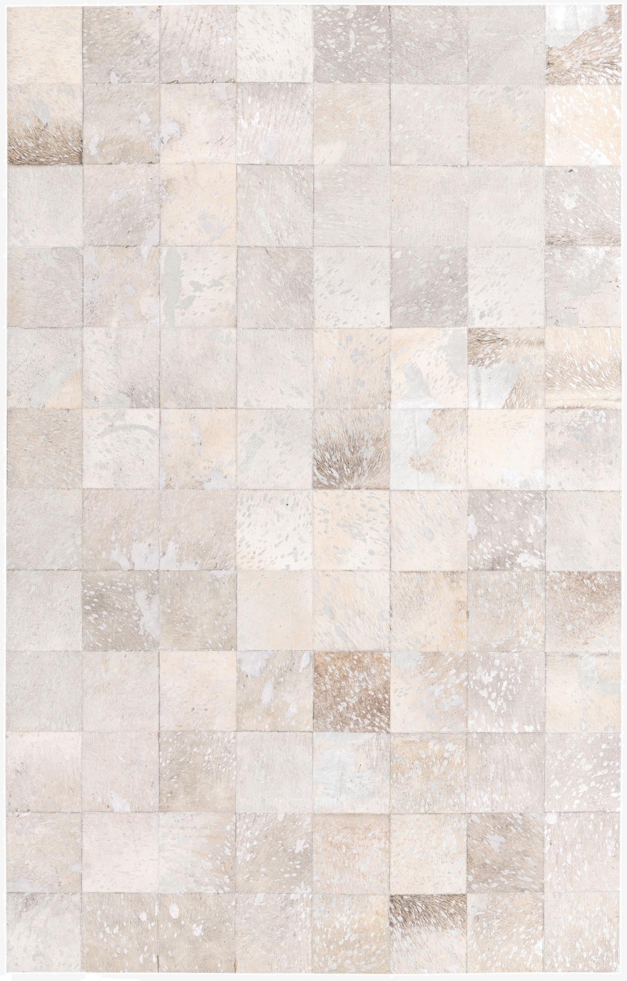 5' 1 x 8' Cowhide Rug