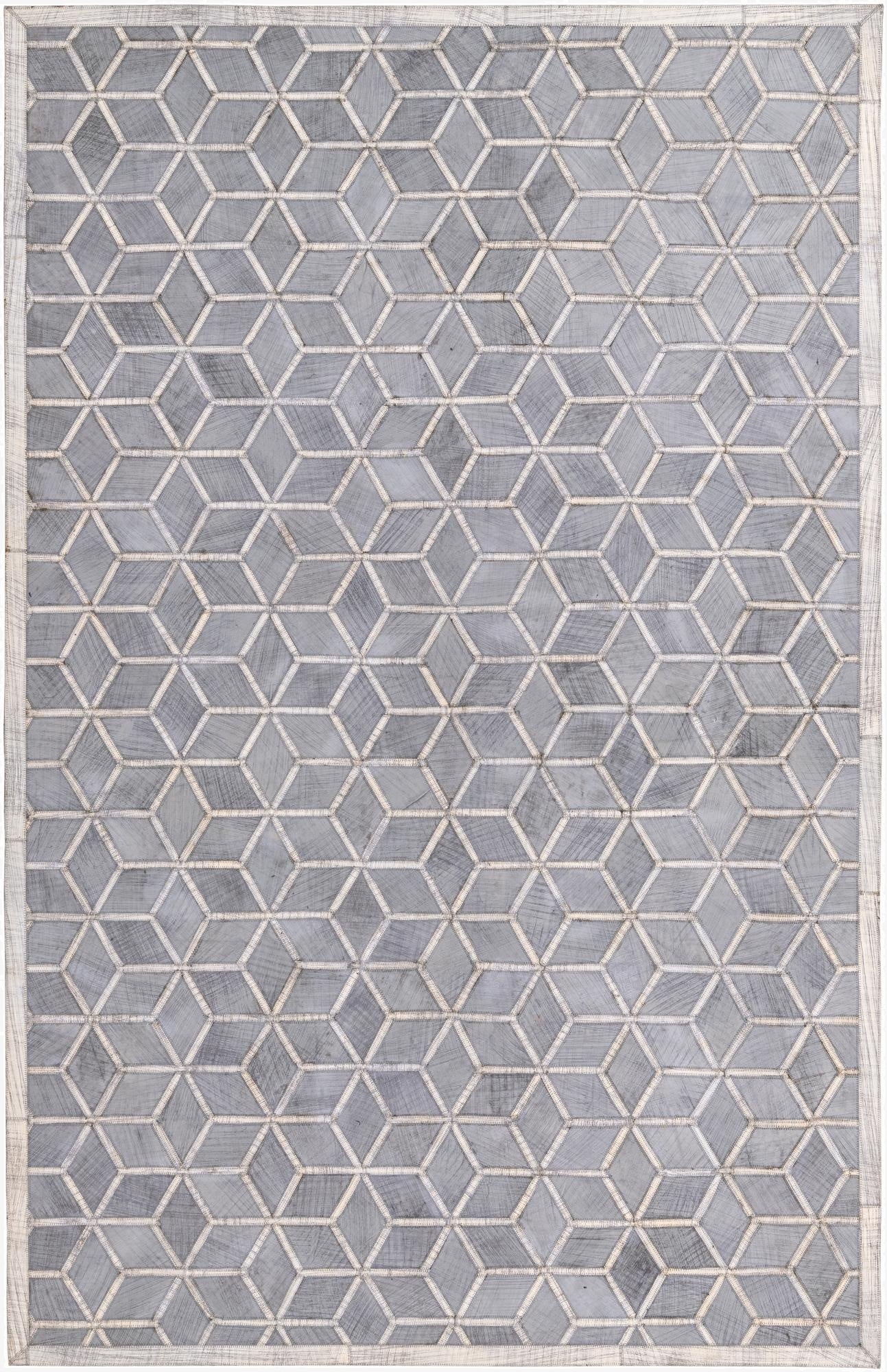 5' 1 x 8' Cowhide Rug