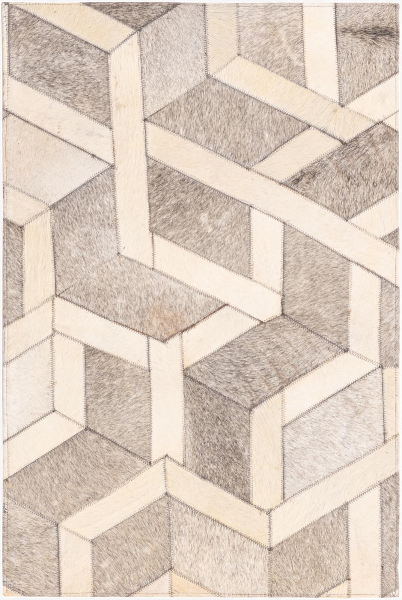 2' 1 x 3' 1 Cowhide Rug