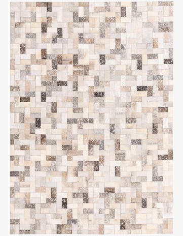 5' 3 x 7' 6 Cowhide Rug