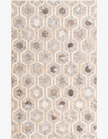 5' x 8' Cowhide Rug
