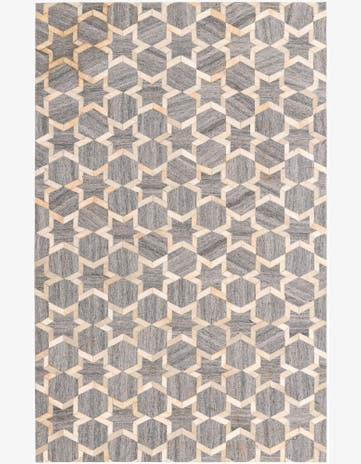 5' x 7' 9 Cowhide Rug