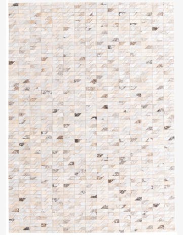 5' 4 x 7' 5 Cowhide Rug