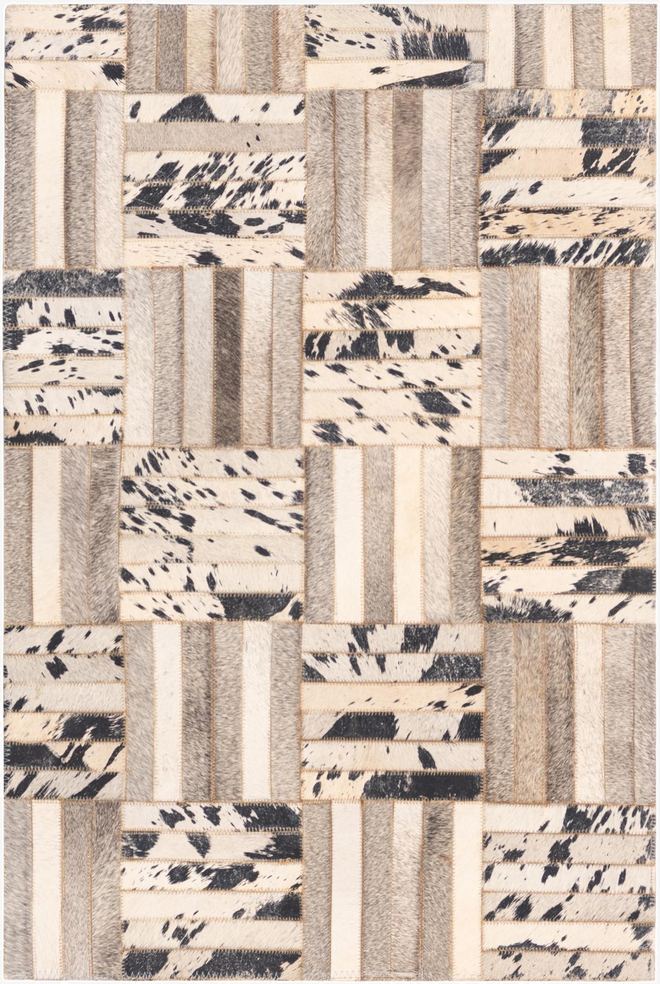 2' x 3' 1 Cowhide Rug