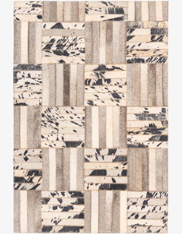 2' x 3' 1 Cowhide Rug