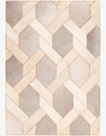 1' 10 x 2' 8 Cowhide Rug