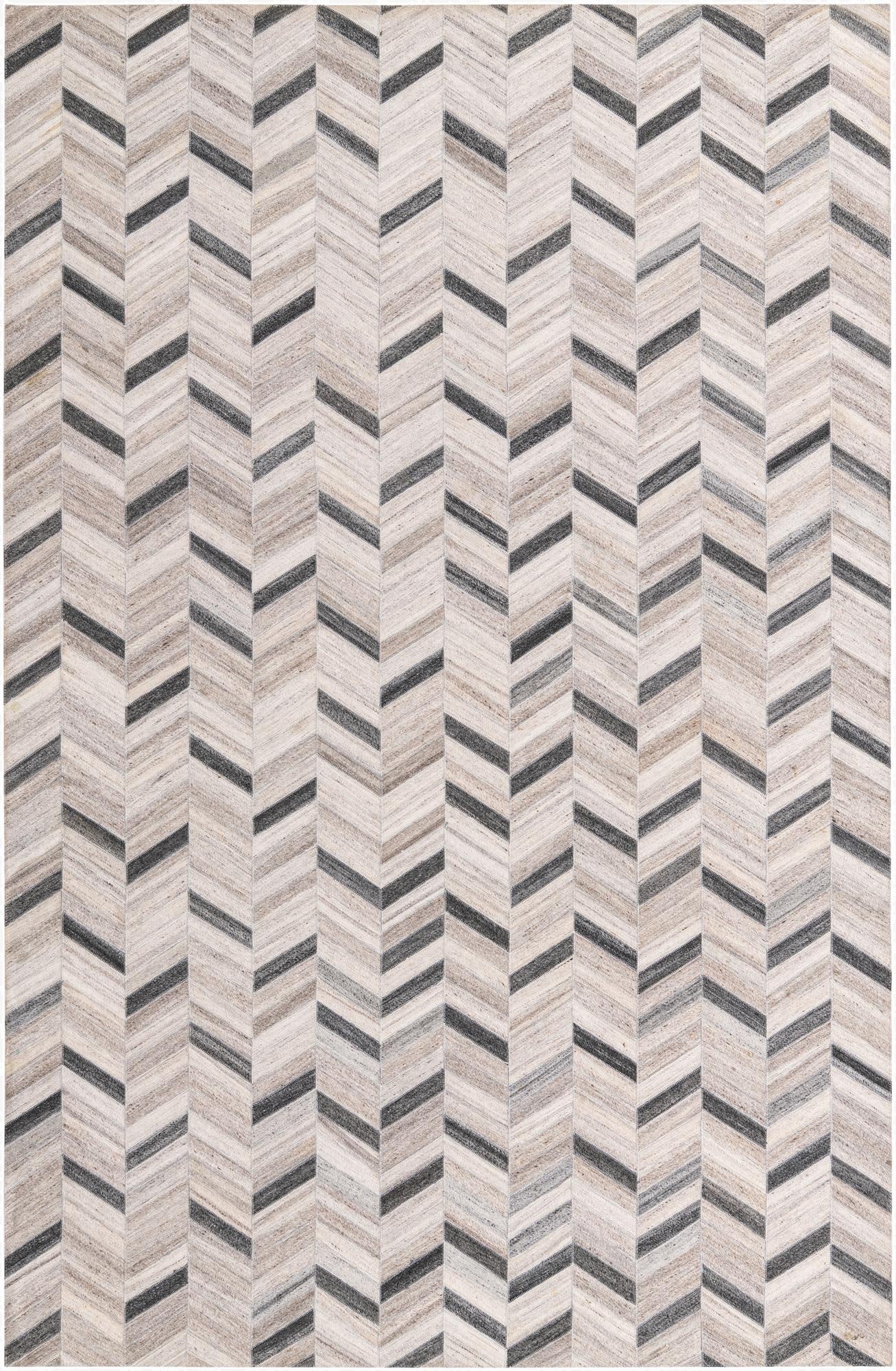 5' 4 x 8' 1 Cowhide Rug