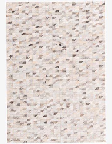 5' 4 x 7' 6 Cowhide Rug