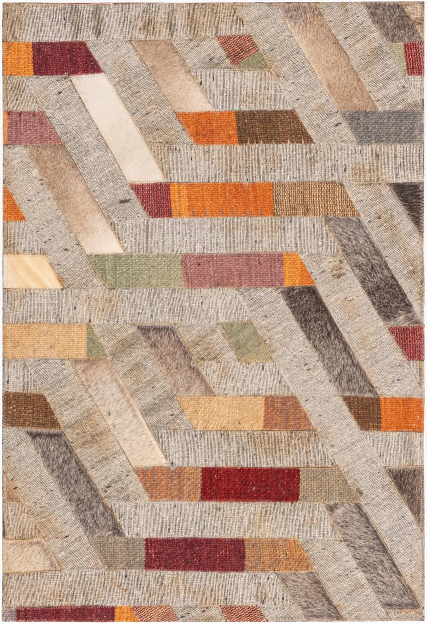 2' 1 x 3' 1 Cowhide Rug