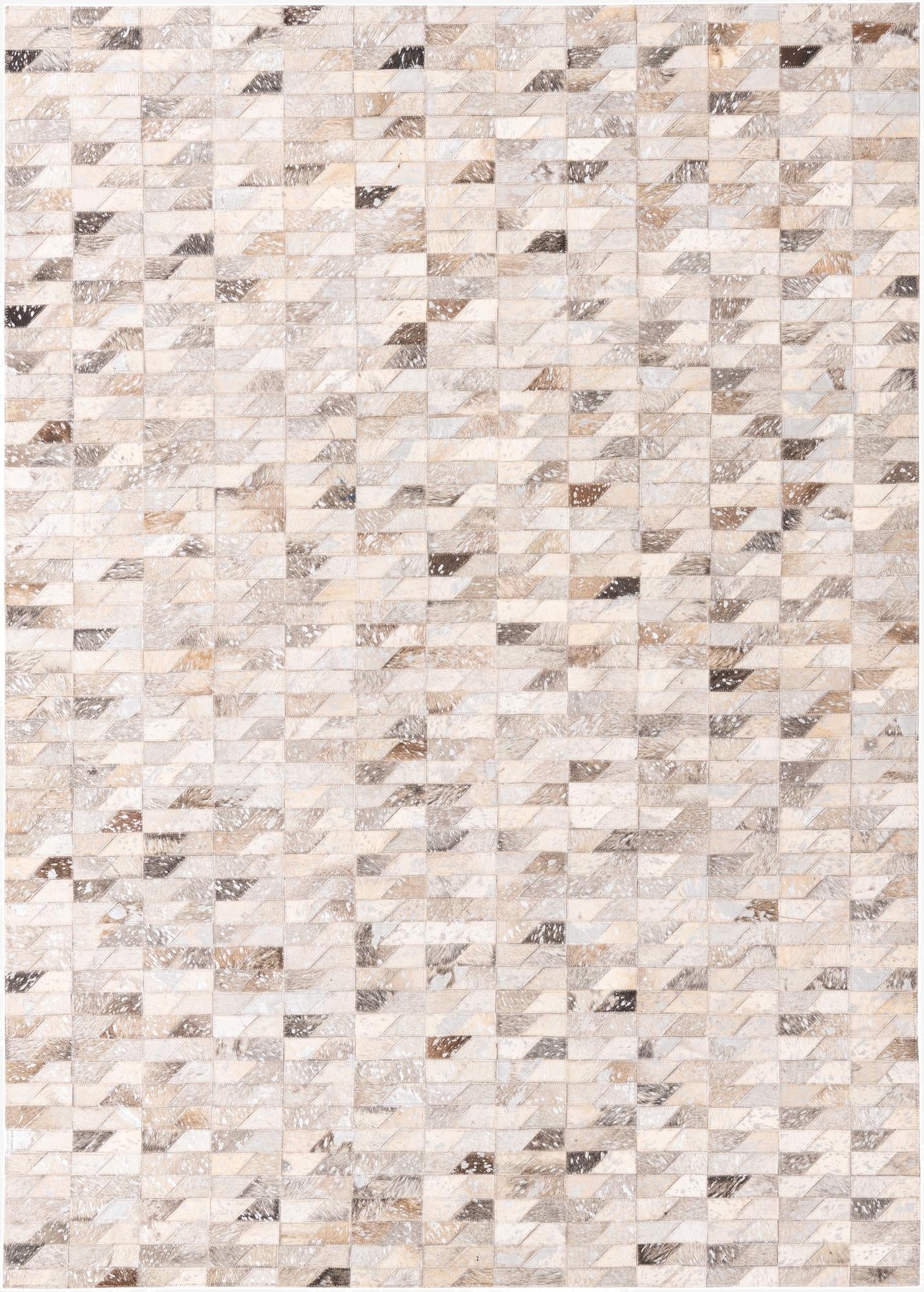 4' 8 x 6' 7 Cowhide Rug