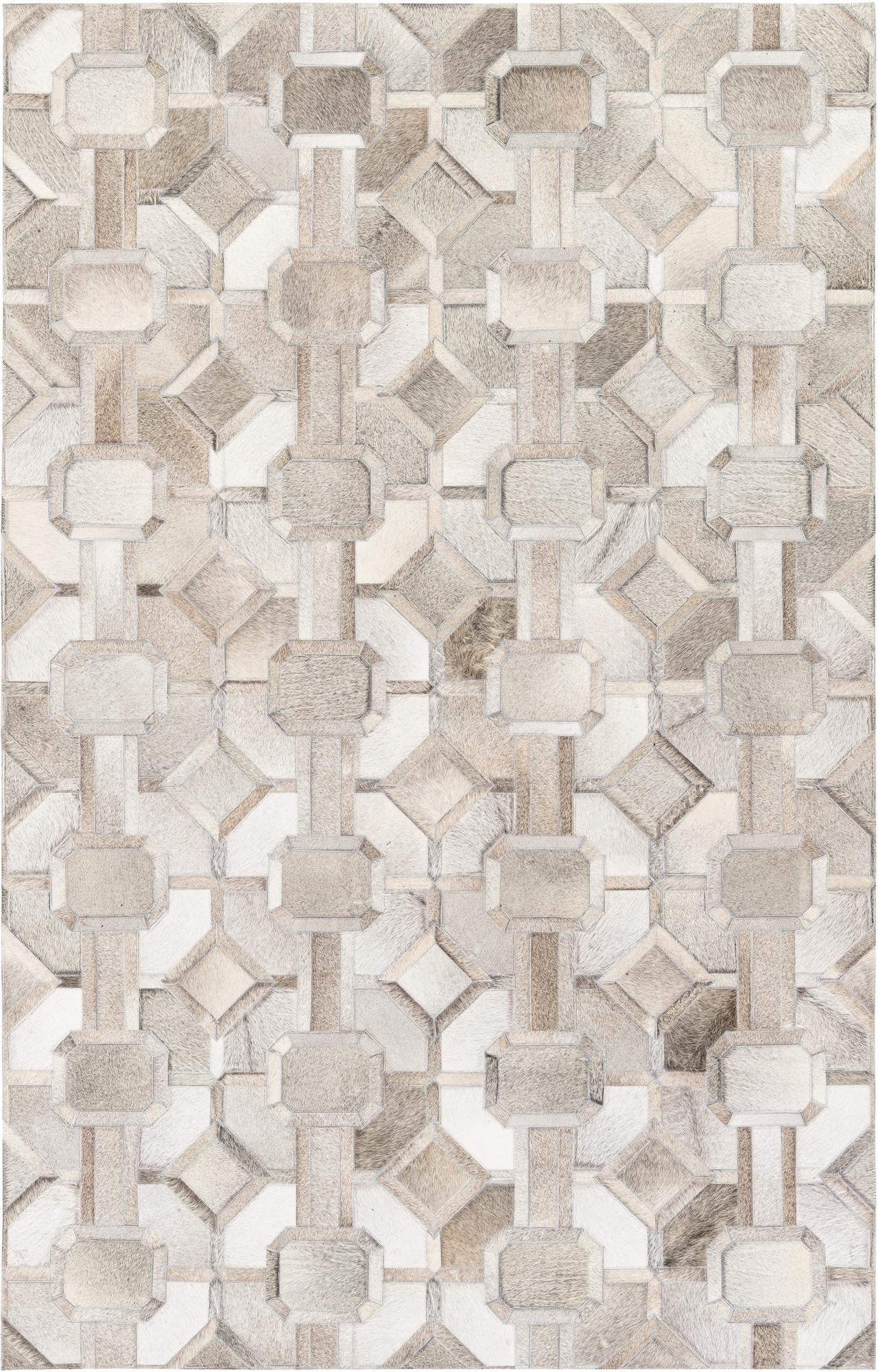 5' 1 x 7' 11 Cowhide Stocks Rug