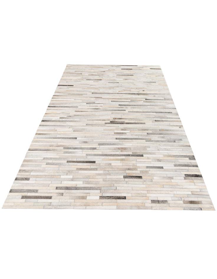 Detail image of 5' 1 x 8' Cowhide Stocks Rug