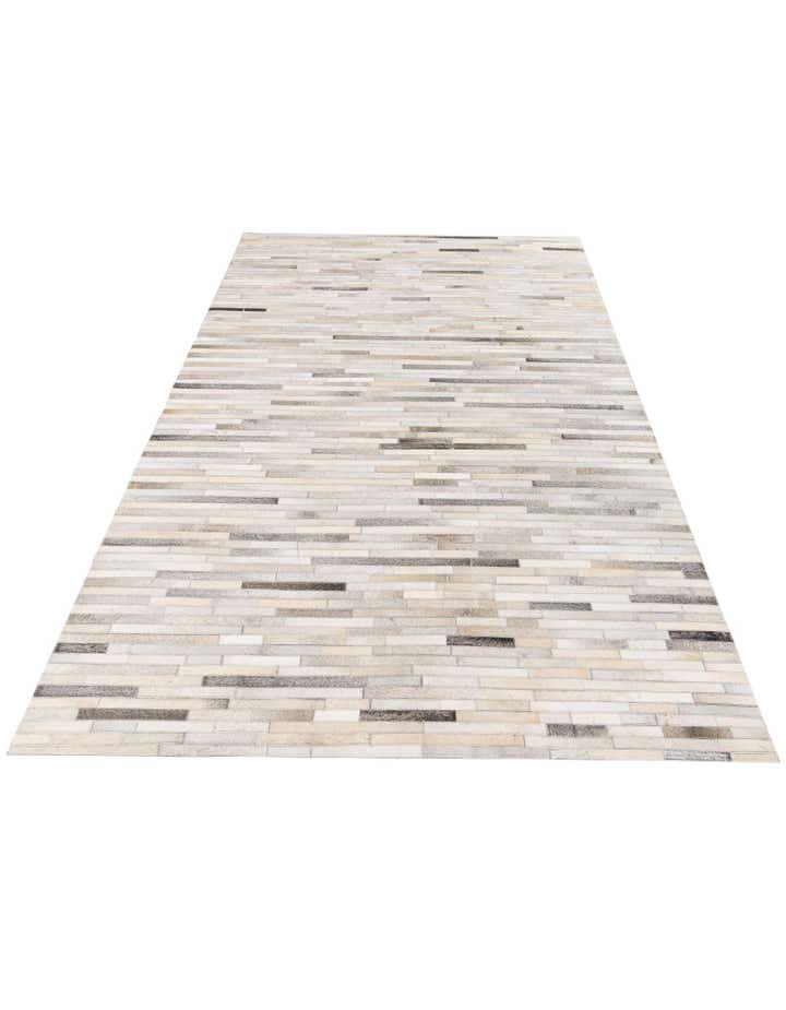 5' 1 x 8' Cowhide Stocks Rug