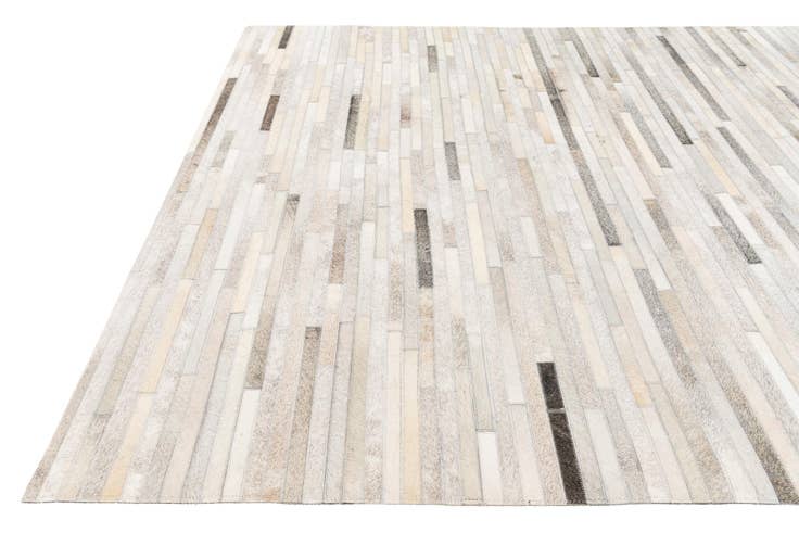 Detail image of 5' 1 x 8' Cowhide Stocks Rug