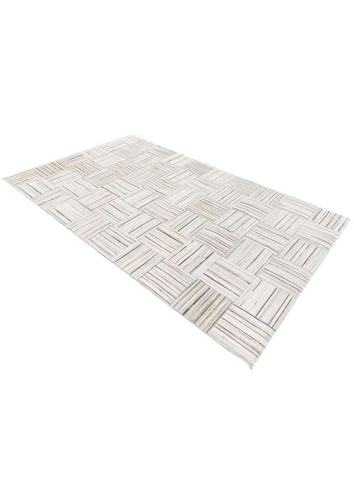 4' 11 x 8' 2 Cowhide Stocks Rug