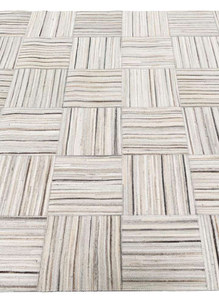 4' 11 x 8' 2 Cowhide Stocks Rug