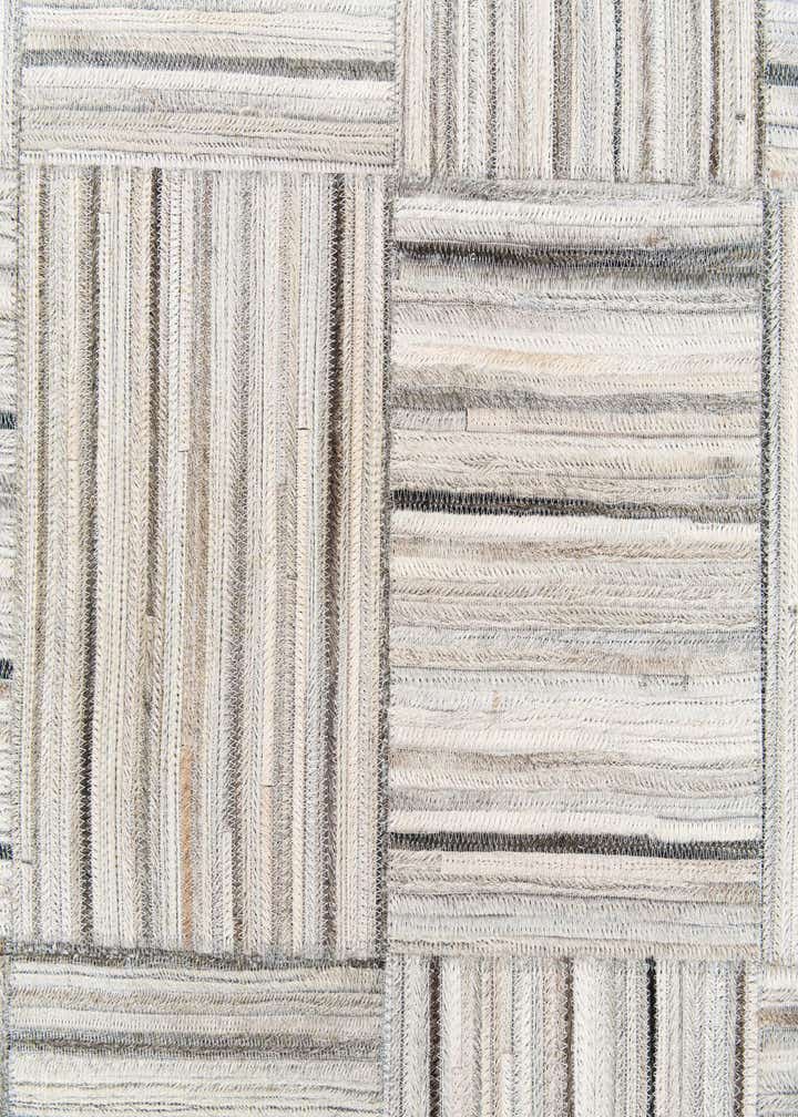 4' 11 x 8' 2 Cowhide Stocks Rug