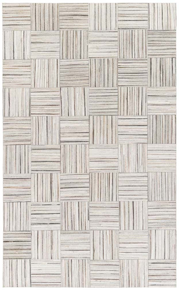 4' 11 x 8' 2 Cowhide Stocks Rug
