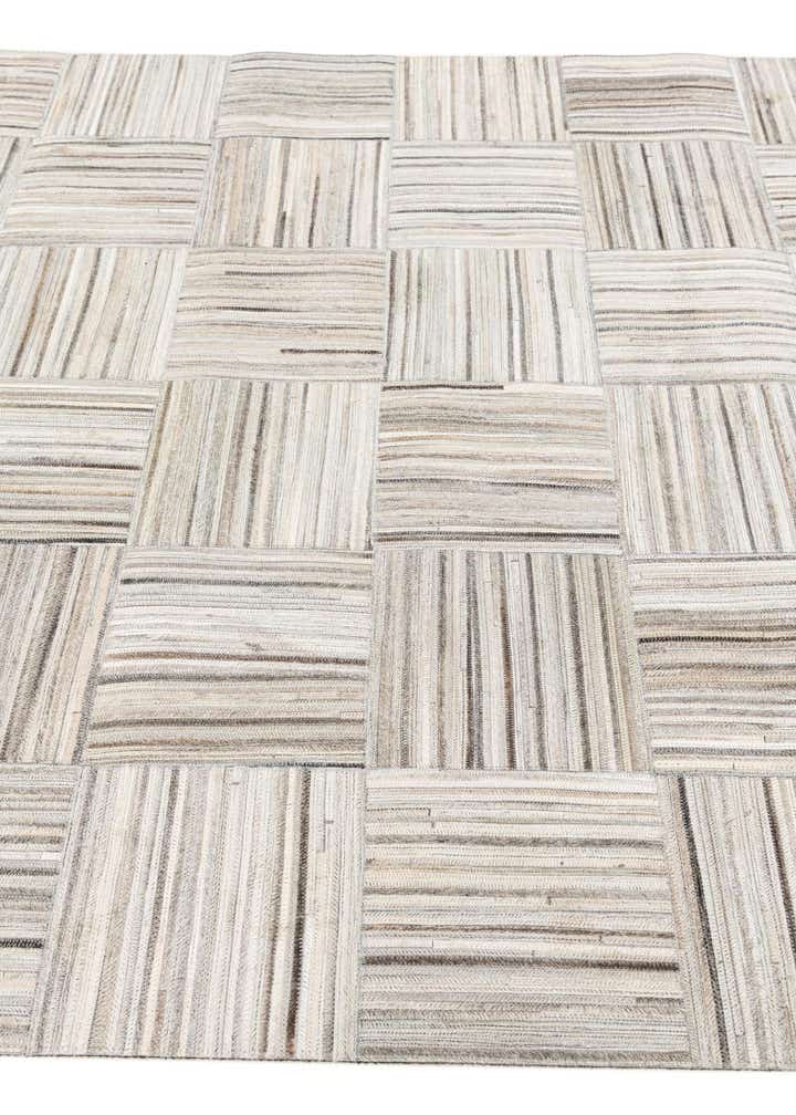 4' 11 x 8' 2 Cowhide Stocks Rug