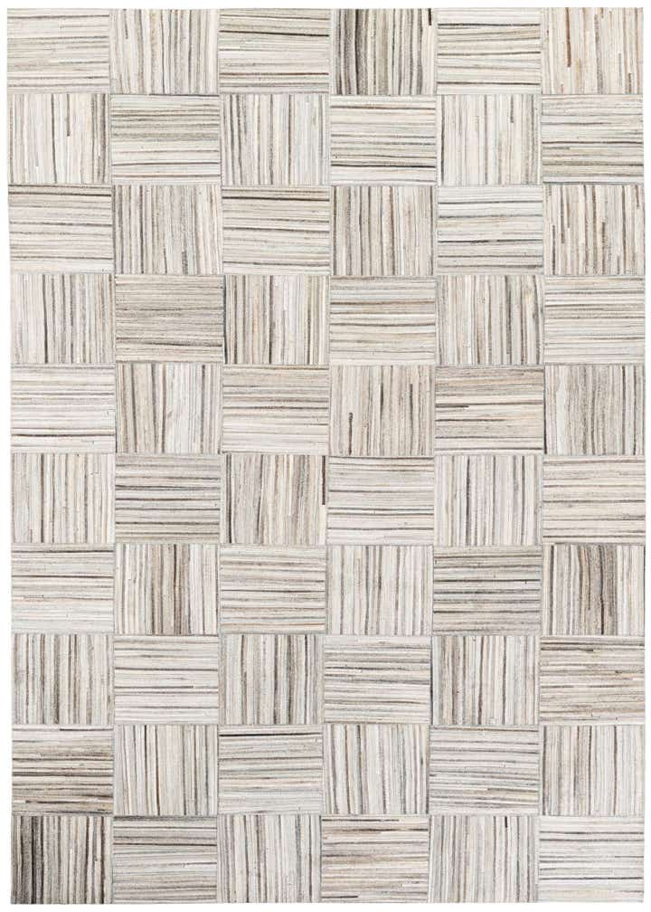 4' 11 x 8' 2 Cowhide Stocks Rug