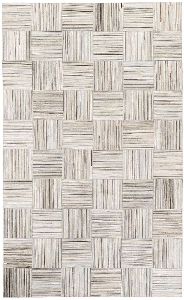 4' 11 x 8' 2 Cowhide Stocks Rug