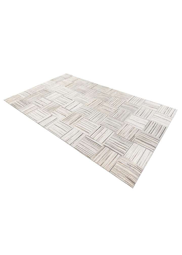 5' x 8' 3 Cowhide Stocks Rug