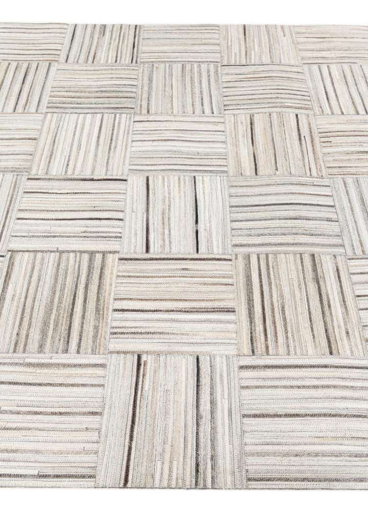 5' x 8' 3 Cowhide Stocks Rug