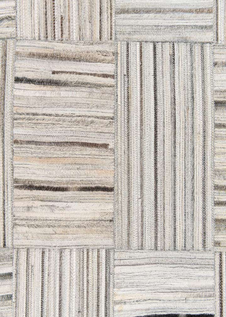 5' x 8' 3 Cowhide Stocks Rug