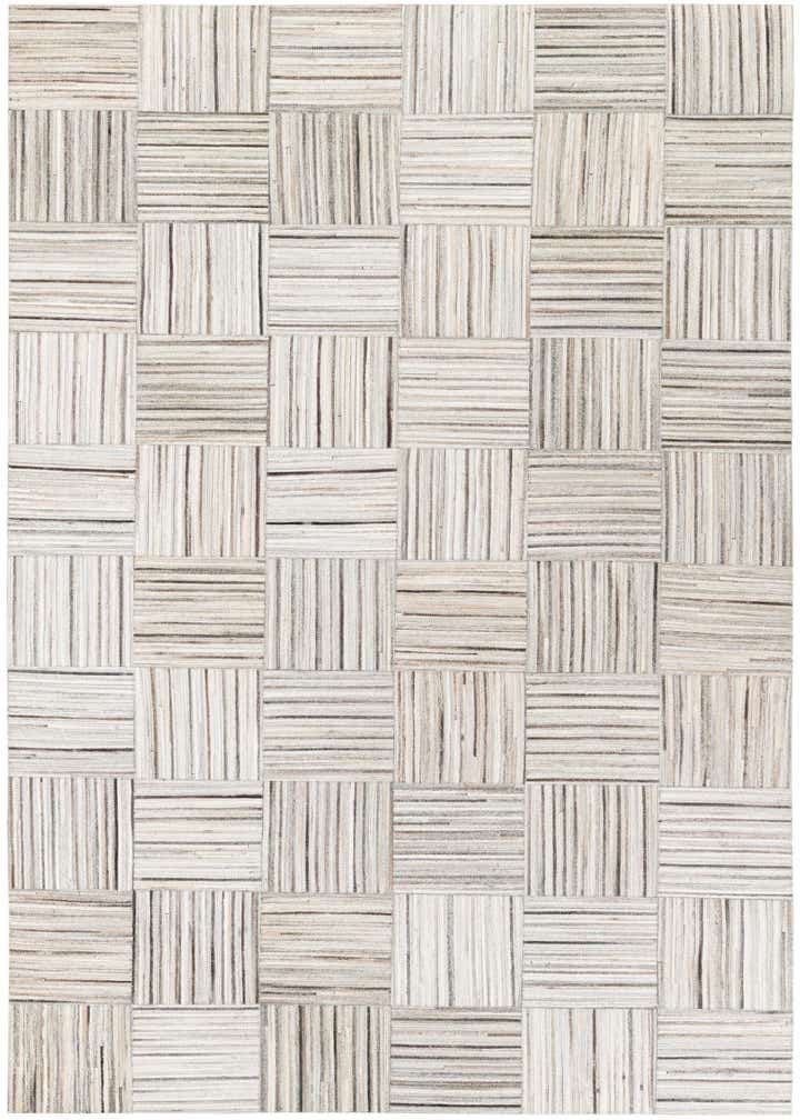 5' x 8' 3 Cowhide Stocks Rug