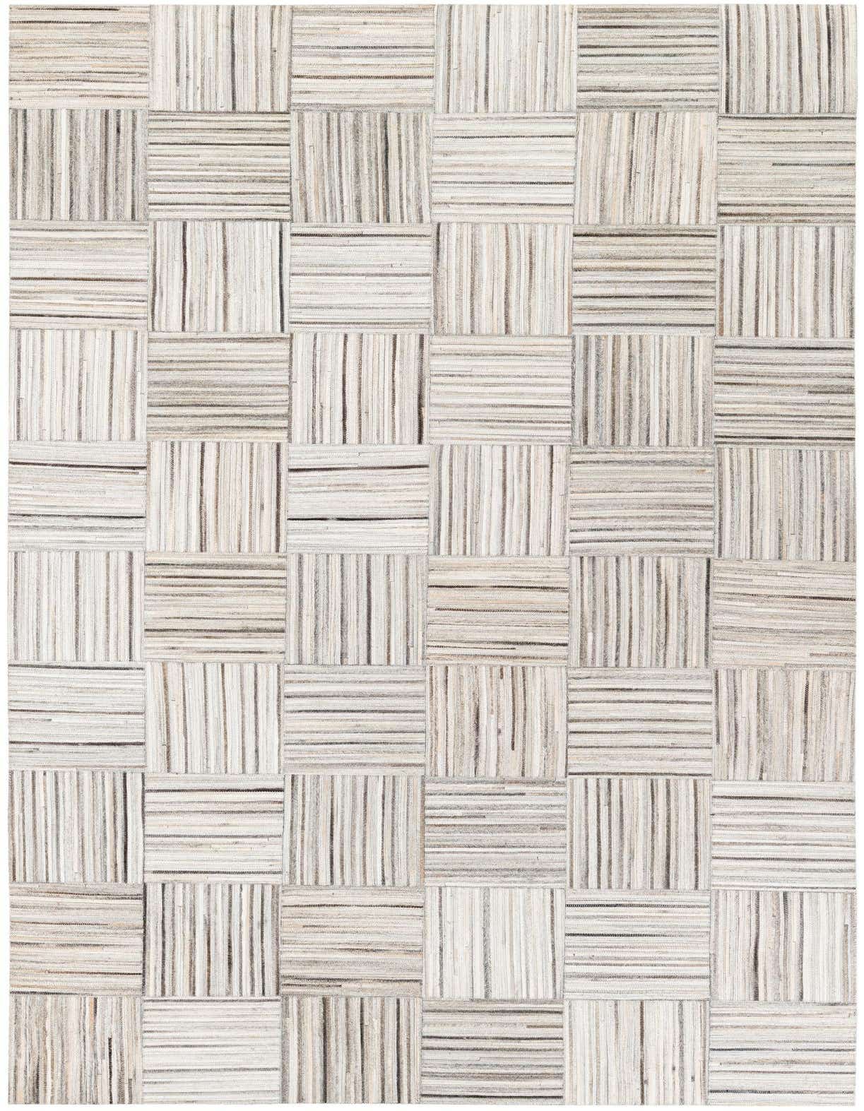 5' x 8' 3 Cowhide Stocks Rug
