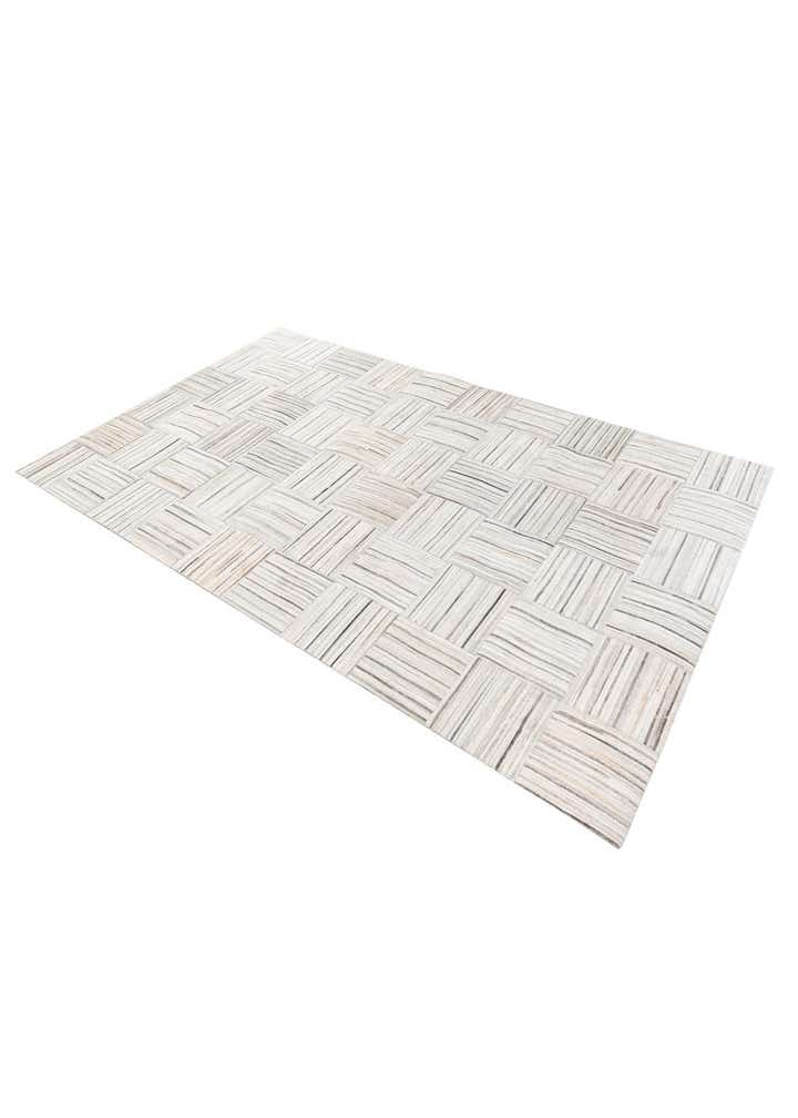 5' x 8' 3 Cowhide Stocks Rug