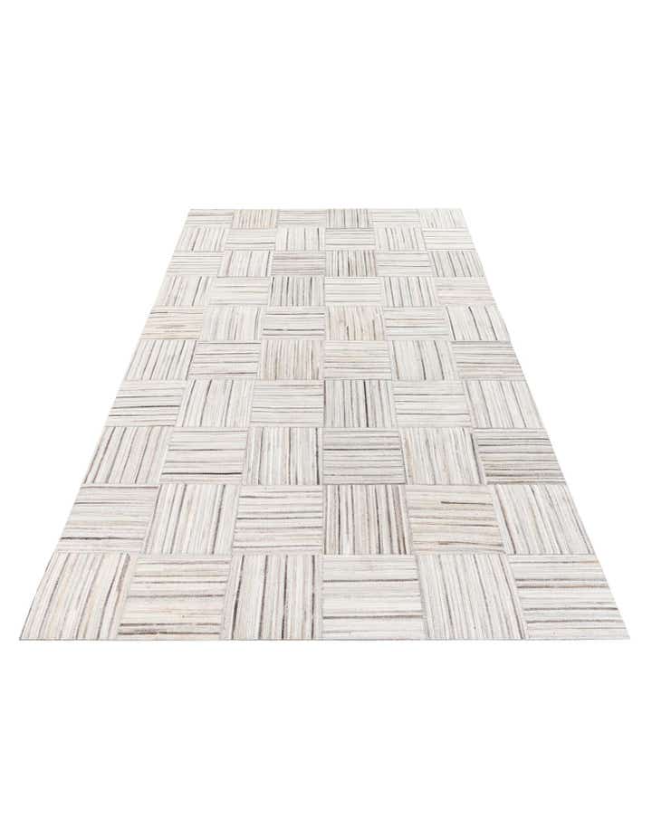 5' x 8' 3 Cowhide Stocks Rug