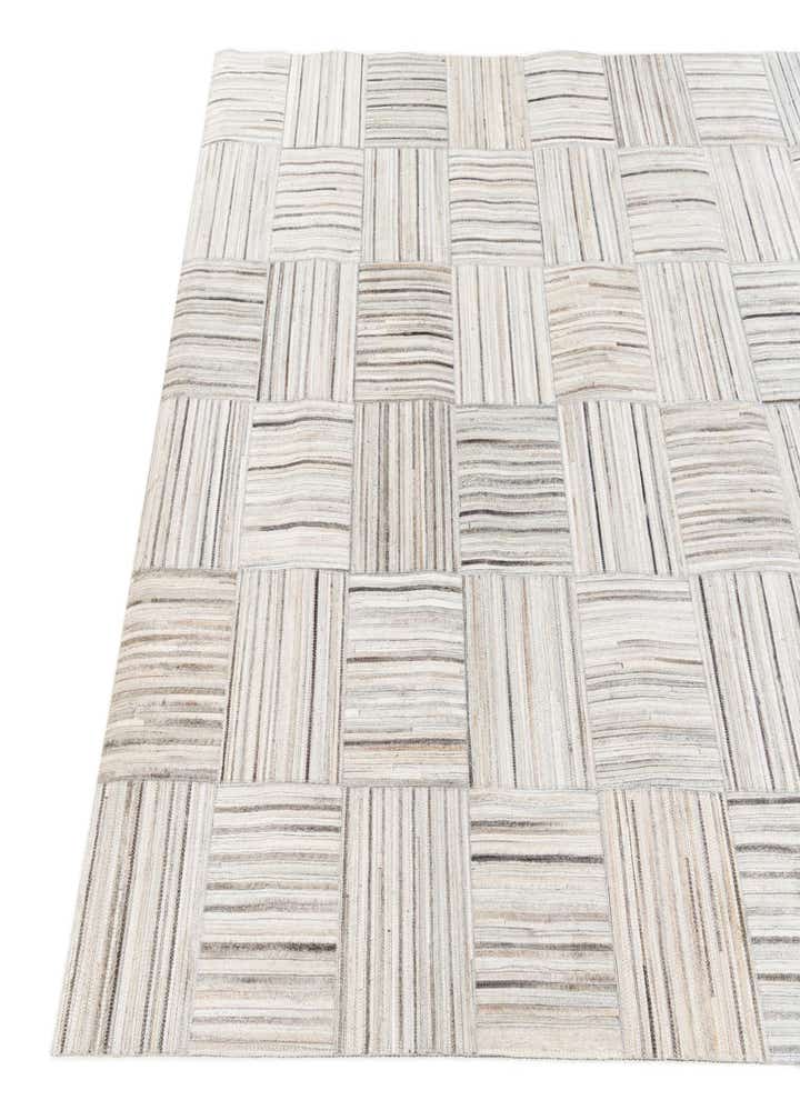 5' x 8' 3 Cowhide Stocks Rug
