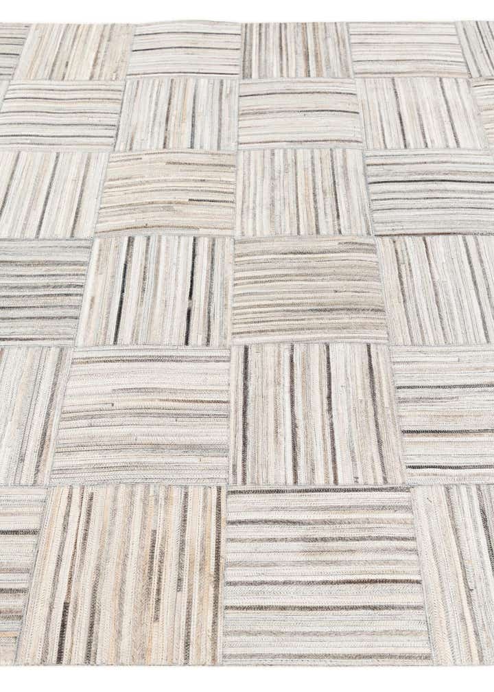 5' x 8' 3 Cowhide Stocks Rug
