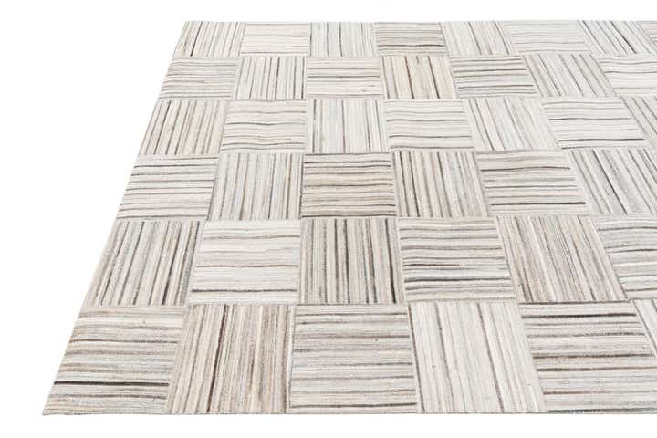 4' 11 x 8' 2 Cowhide Stocks Rug