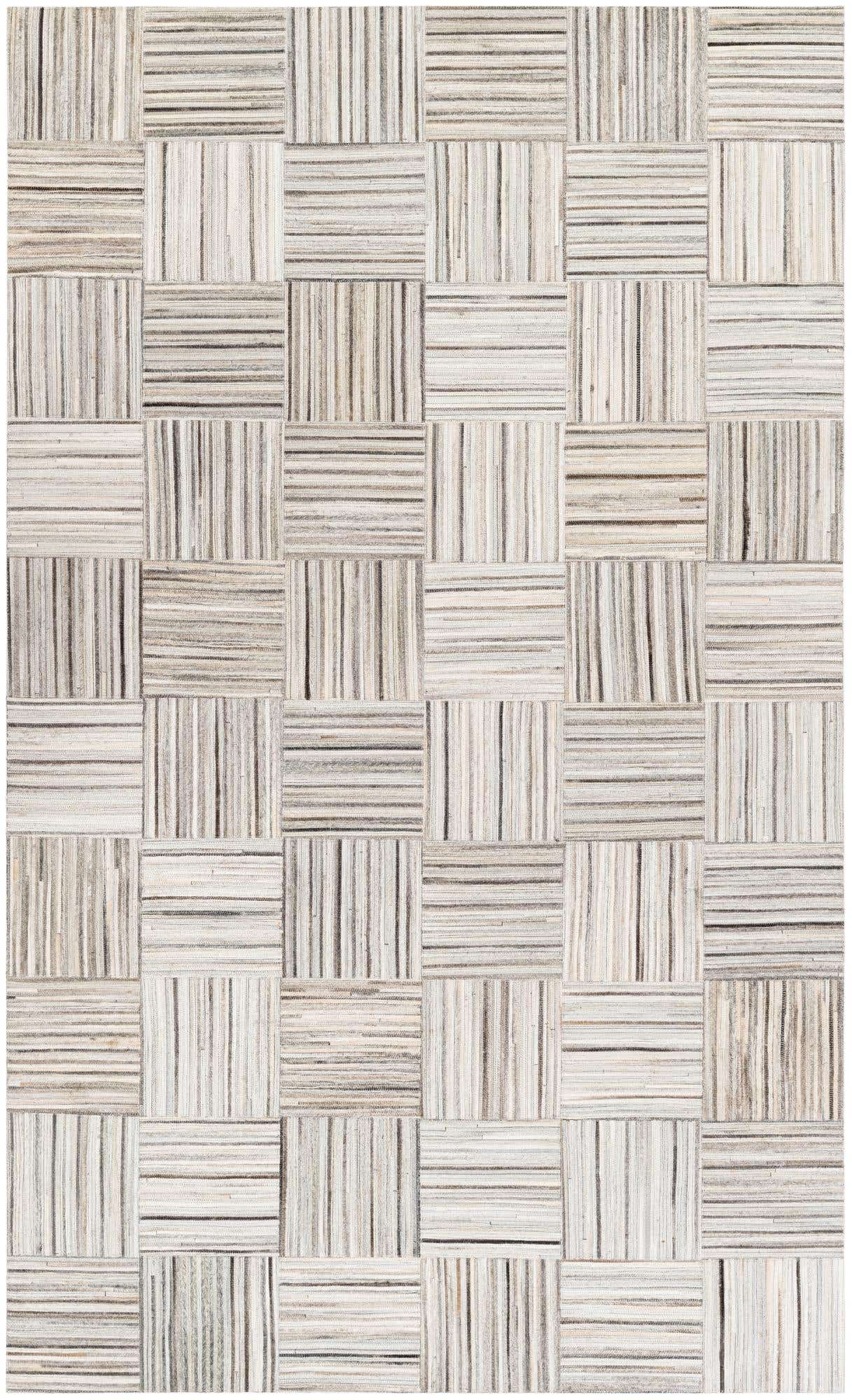4' 11 x 8' 2 Cowhide Stocks Rug