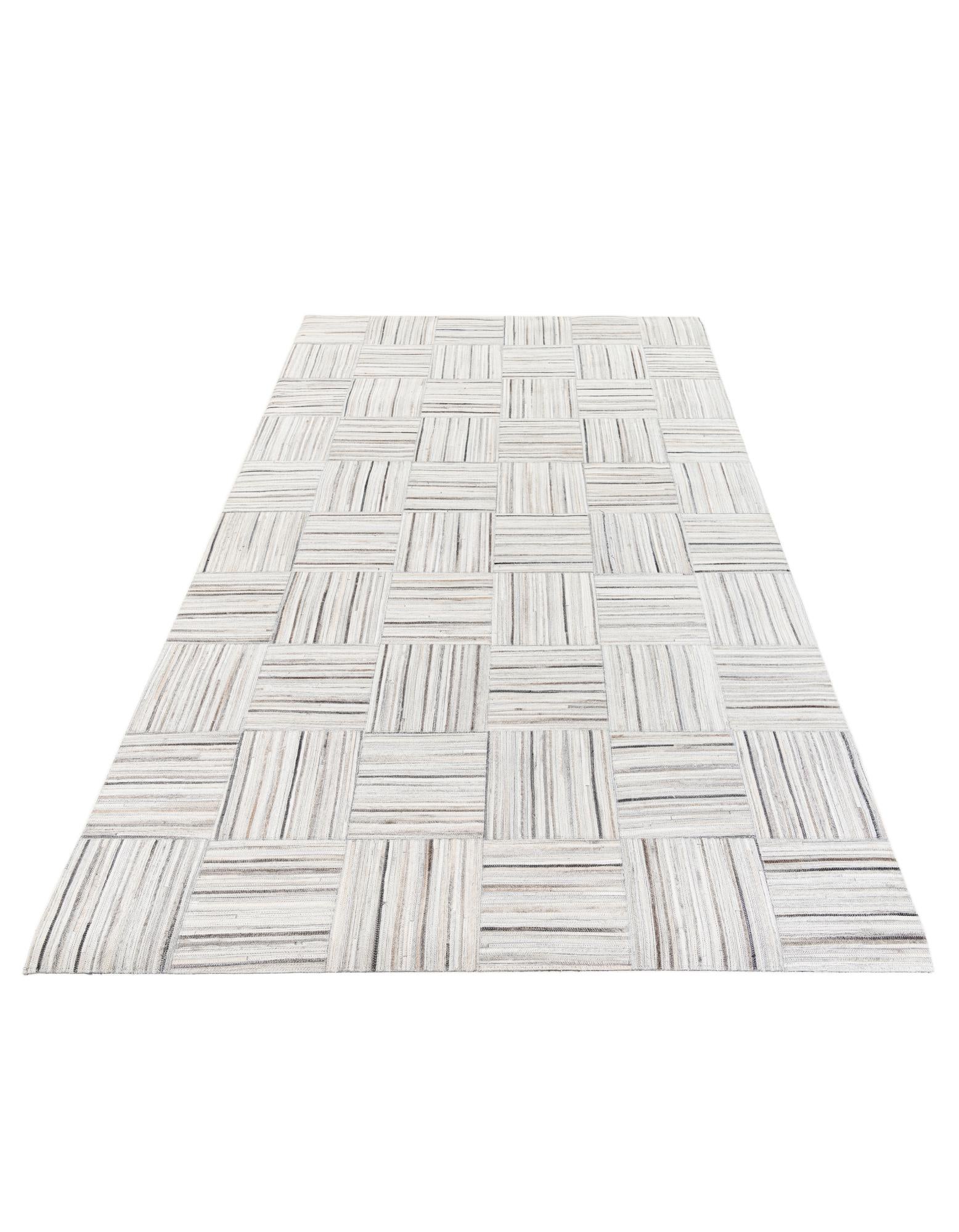 4' 11 x 8' 2 Cowhide Stocks Rug