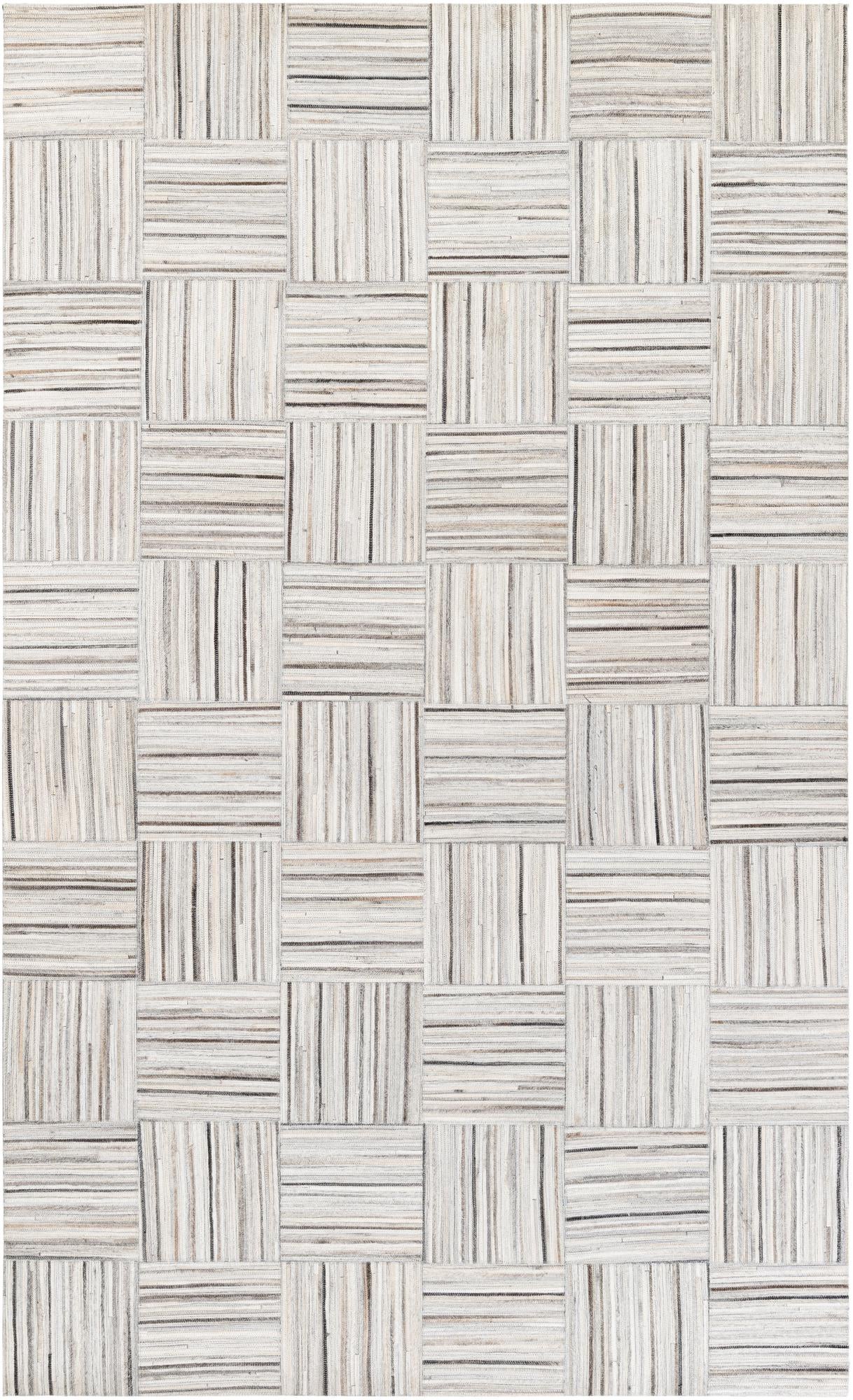 4' 11 x 8' 2 Cowhide Stocks Rug